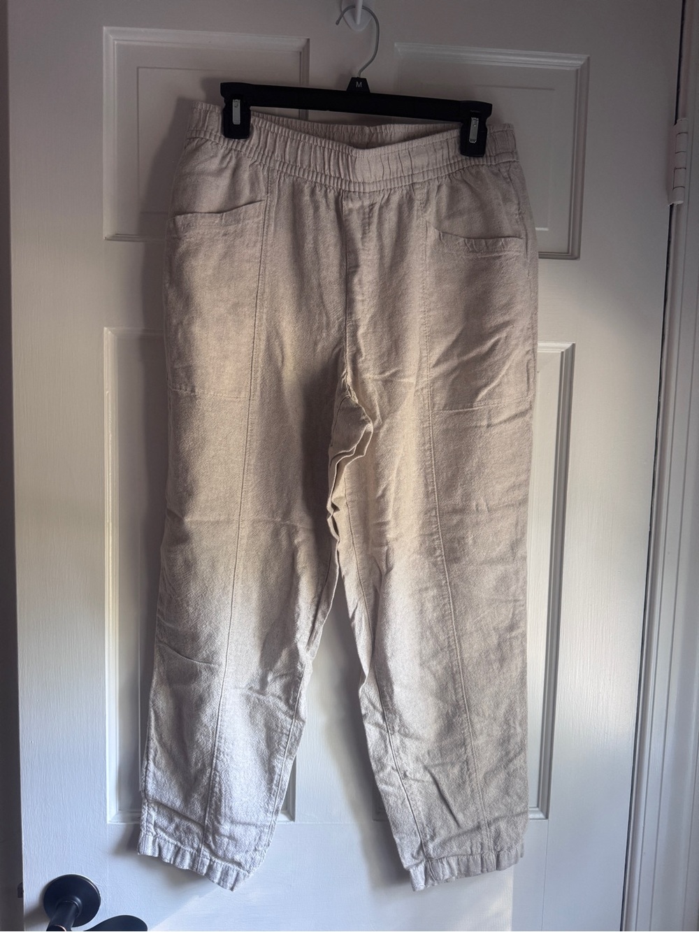 Old Navy Linen Blend Cargo Jogger Pants – Women’s M